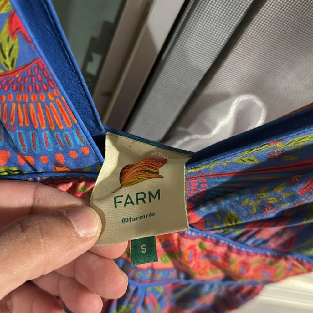 FARM Rio Colorful Patterned Midi Dress - Picture 9 of 10